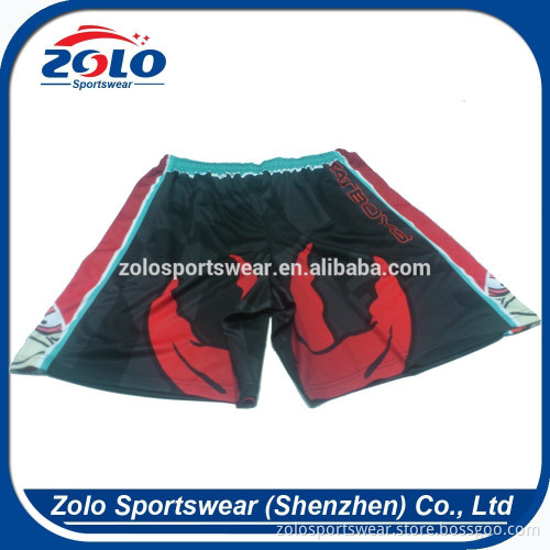 Cheap Custom Polyester Sublimation Lacrosse Shorts